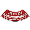 Decal Chevelle/El Camino/Monte Carlo Air Cleaner 350 300HP Turbo-Fire - image 1