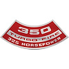Decal Chevelle/El Camino/Monte Carlo Air Cleaner 350 325HP Turbo-Fire - image 1