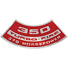 Decal Chevelle/El Camino/Monte Carlo Air Cleaner 350 370HP Turbo-Fire - image 1