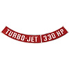 Decal Chevelle/El Camino/Monte Carlo Air Cleaner 330HP Turbo-Jet - image 1