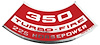 Turbo-Fire 225 HP Air Cleaner Decal Chevy Chevelle/El Camino/Monte Carlo 350 - image 1