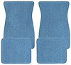 Floor Mats Raylon 1964-74 Chevelle Script Logo - image 1