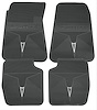 Floor Mats Rubber 1966-72 Pontiac Original Style - image 1