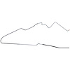 Fuel Line Front/Rear 1970-72 Pontiac A-Body Convertible 3/8 w/o ECS - image 1