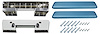 AK15BB Armrest Base/Pad Kit, Front, 1965-67 A-Body - image 1