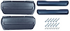 AK16DB Armrest Base/Pad Kit, Front, 1968-72 A-Body - image 1