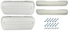 AK16WH Armrest Base/Pad Kit, Front, 1968-72 A-Body