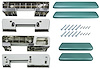 AK17AQ Armrest Kit, Front/Rear, 1965-67 A-Body - image 1