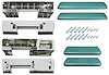 AK17DA67 Armrest Kit, Front/Rear, 1965-67 A-Body - image 1
