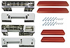 AK17MR Armrest Kit, Front/Rear, 1965-67 A-Body