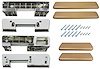 AK17SD Armrest Kit, Front/Rear, 1965-67 A-Body - image 1