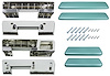 AK17TQ Armrest Kit, Front/Rear, 1965-67 A-Body