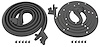 Door Seal for 1968 Pontiac GTO, Lemans, Tempest Coupe/Convertible [Pair] - image 1