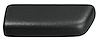 ARP0025BK Rear Armrest Pad (Interior) 1968-69 A-Body, Catalina, Right/Passenger Side - image 1