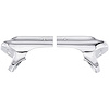 Convertible Header Molding Chrome Caps 1966-67 GM A-Body - image 1