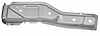 Center Floor Pan Brace for 1959-1960 Pontiac Bonneville, Catalina [Partial Section, 27 in. Length] - image 1