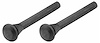 Rubber Bumpers Fuel Door 1959 Bonneville/Catalina Exc. Station Wagon Pair - image 1
