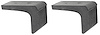 BC11484-PR Tailgate Stop Bumper, 1959-68 B-O-P Wagon, 64-67 Chev WGN/EC, Pair - image 1