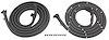 Seal Door 1965-66 Bonneville/Catalina 4dr Wagon Rear - image 1