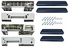 BK17DB Armrest Kit, Front/Rear, 1961-64 A-Body - image 1