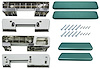 BK17TQ Armrest Kit, Front/Rear, 1961-64 A-Body - image 1