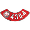 Decal 68-69 Riviera Air Cleaner 430-4V - image 1