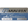 Decal 73 Riviera Evaporator Box Harrison Air Conditioning ABE50A72B - image 1