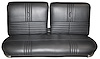 SEAT UPHOLSTERY 1968 BLAC - image 1