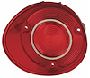 Tail Lamp Lens for 1972 Chevy Chevelle with Trim [Left/Driver Side] - image 1