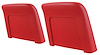 SEATBACK BUCKET PAIR RED - image 1