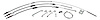 Emergency Brake Kit Complete 1973-77 Chevelle - image 1