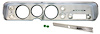 DASH CHROME KIT 1964 CHEV - image 1