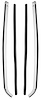 Molding Quarter window 1966-67 A-Body Convertible - image 1