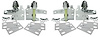 Headrest Mount 1966-1967 GM A Body Bucket Set - image 1