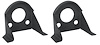C220052-PR Brackets, Body Mount, 1964-67 Chevelle/Cutlass, Pair - image 1