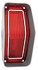 Lens Tail Lamp 1970 Cutlass/Supreme w/ Stainless Trim - image 1