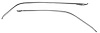 Moldings Headliner 1966-67 Chevelle - image 1