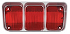 Tail Lamp Lens for 1972 Oldsmobile Cutlass, 442 Except Wagon [Lower, Outer] - image 1