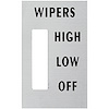 Faceplate Wiper Switch 1970-72 Oldsmobile - image 1