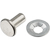 Rivet Set 1970-72 Oldsmobile OAI w/ Clip - image 1