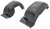 Inner Fenderwells 1970-72 Cutlass/442 Black - image 1