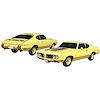 Decal 70 Cutlass Stripe Kit Rallye 350 Orange Black - image 1