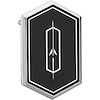 Emblem Roof 1976-77 Cutlass Supreme Black - image 1