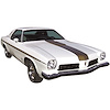 Decal 73 Cutlass Body Stripe Kit Hurst Olds Gold - image 1
