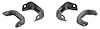 C240879 Saddles, Radiator, 1967-72 Cutlass, w/Insulators, 4-Row - image 1
