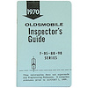 Book Line Inspector Guide 1970 Oldsmobile - image 1