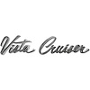 Emblem Fender 1965-69 Cutlass Vista Cruiser Script - image 1
