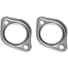Exhaust Flanges 1968-72 Cutlass Ceramic Coated - image 1