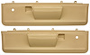 Door Panels 1973-77 El Camino Front Lower Manual Locks/Windows - image 1