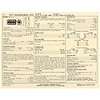 Tune Up Card 1971 Cutlass/442 455/4bbl Air Induction - image 1